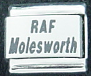 RAF Molesworth - laser 9mm Italian charm - Click Image to Close